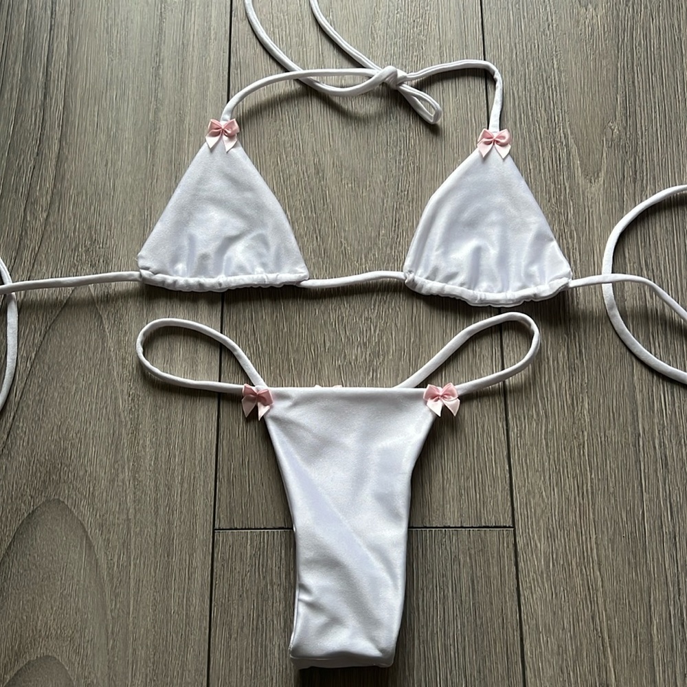 Coquette bikini set🎀🤍